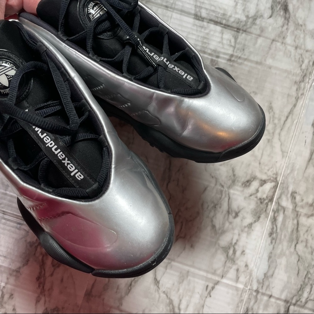 Alexander Wang x Adidas Futureshell Platinum Metallic Silver Sneaker - Picture 2 of 10